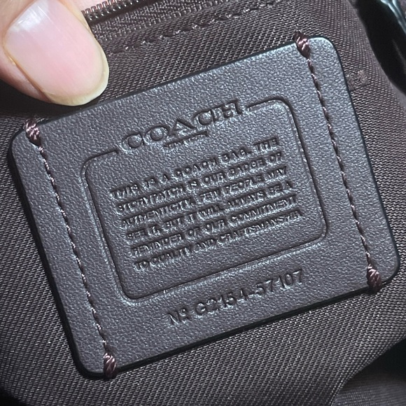 Coach Women's Pebbled Turnlock Chain Tote 57107 - Picture 8 of 9